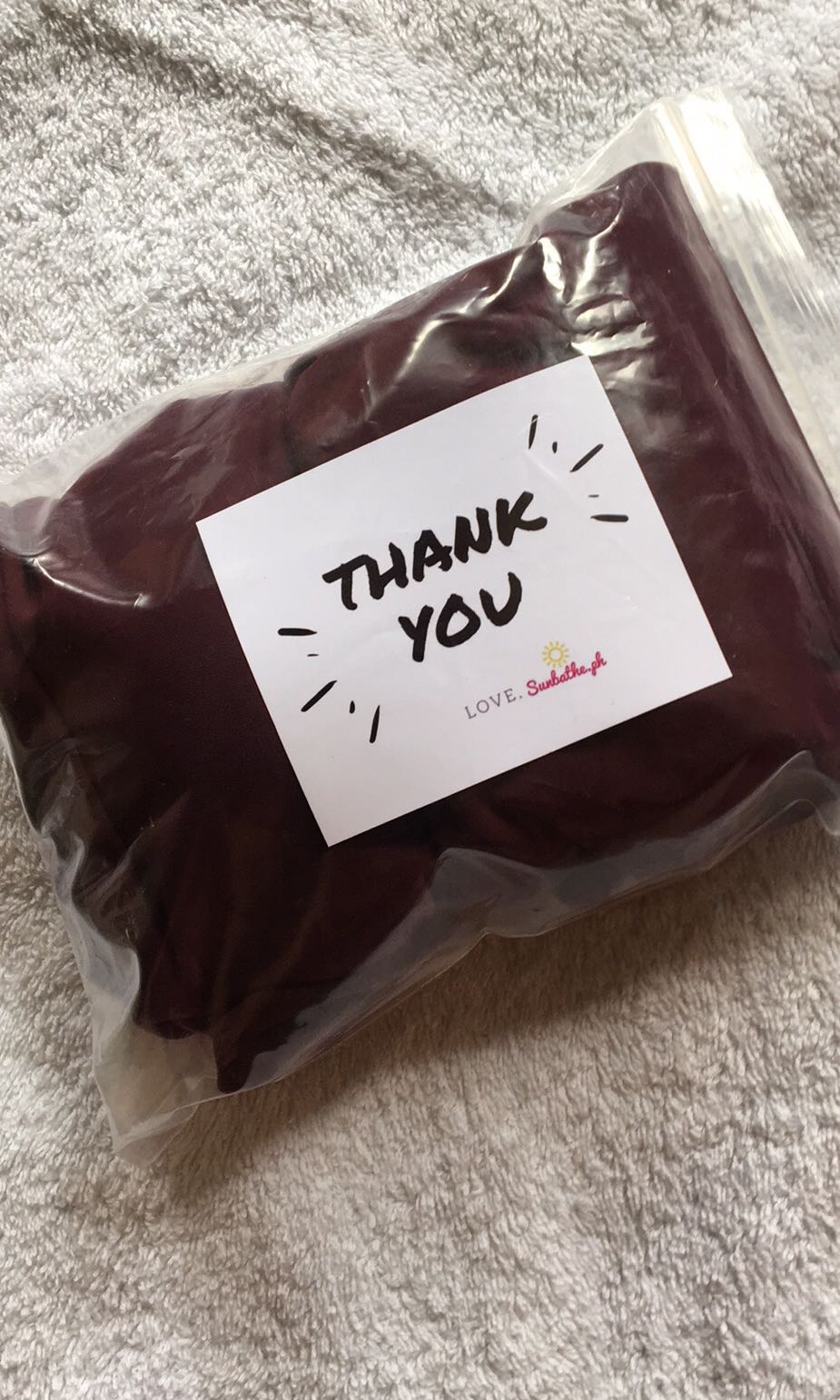 Successful Transaction (Category: Traditional & Ethnic wear) located in Dasmarinas. Submitted by itsgale (Listing ID 157256708, Image 2). Description: Thank you for trusting our brand! 😘😊👙 .