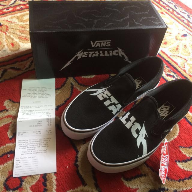 Vans metallica price in sales malaysia