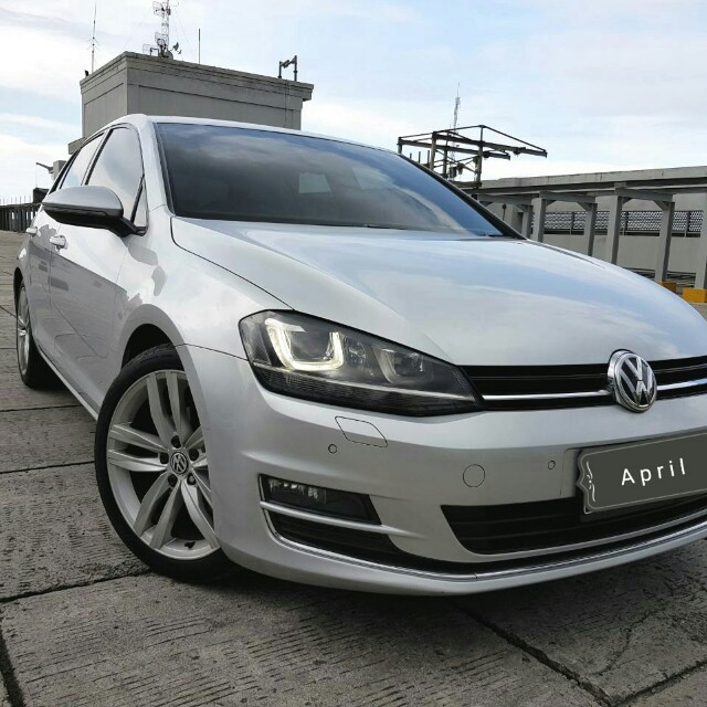 Vw Golf Tsi 1 4 At Mk7 Atpm 2014 Silver Mobil Motor Mobil Untuk Dijual Di Carousell