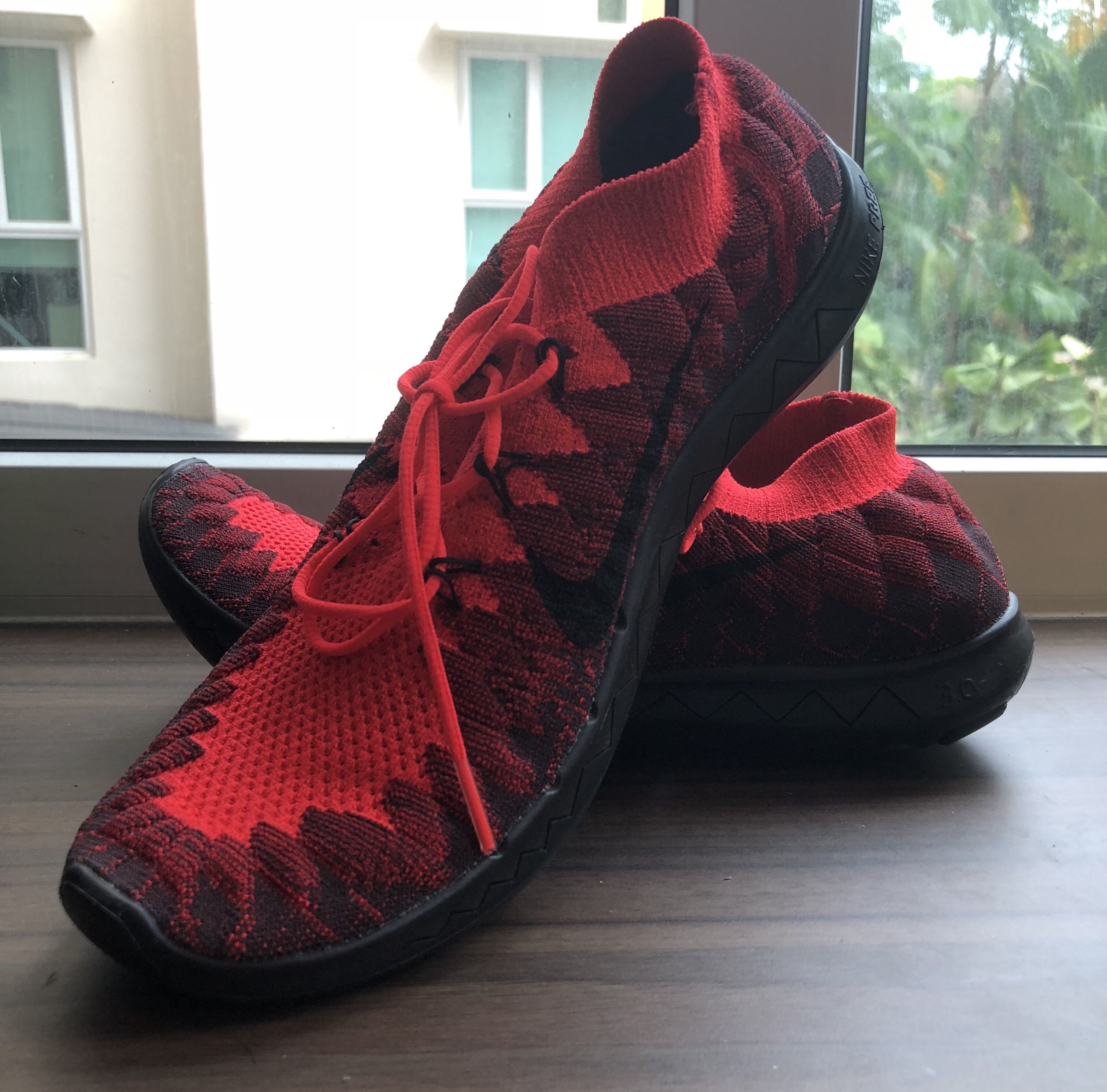 nike free 3.0 flyknit marron