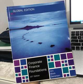 Corporate Finance Foundations textbook