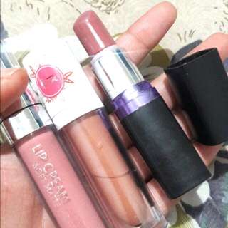 3pcs lipcream isi 85% /90%