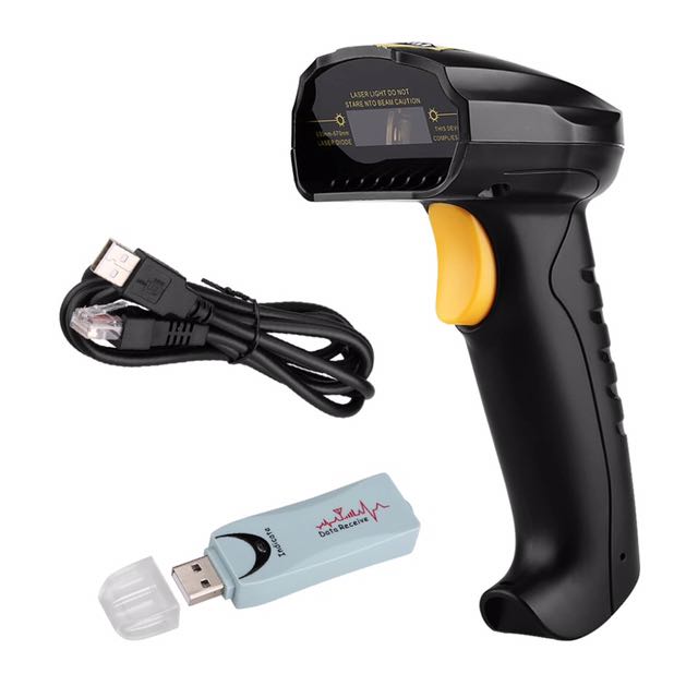 9. Excelvan BP8150GL 2.4GHZ Wireless Handheld Laser Barcode Scanner