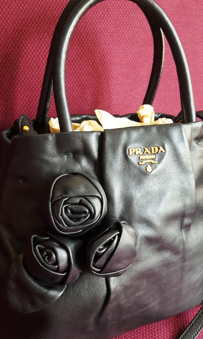 prada rose bag