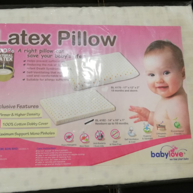 Baby Love Latex Pillow, Babies \u0026 Kids 