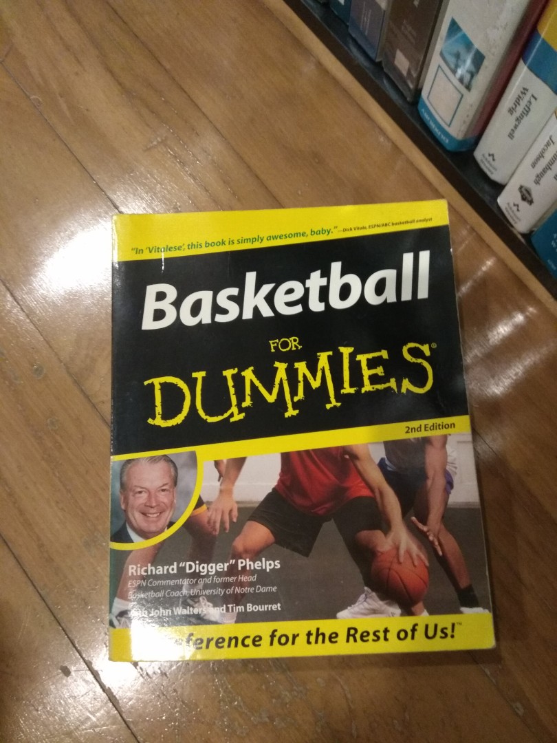 Basketball For Dummies Books Stationery Fiction On Carousell
