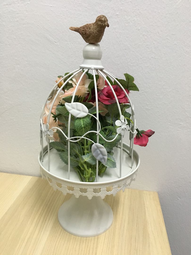 Birdcage Candle Deco Rumah Perabot Home Dcor Di Carousell