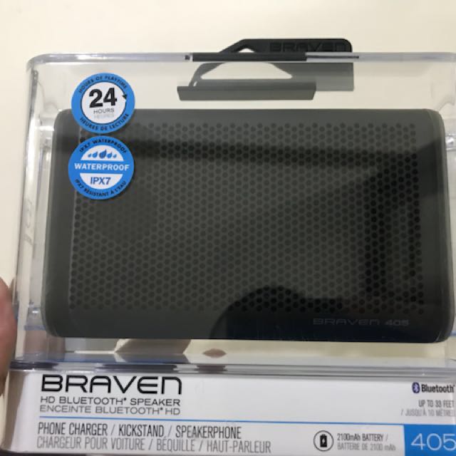 braven 405 charging