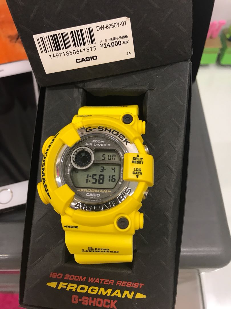 CASIO DW-8250Y-9T, 名牌, 手錶- Carousell