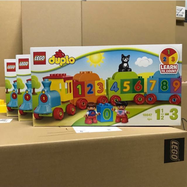 lego duplo number train 10847