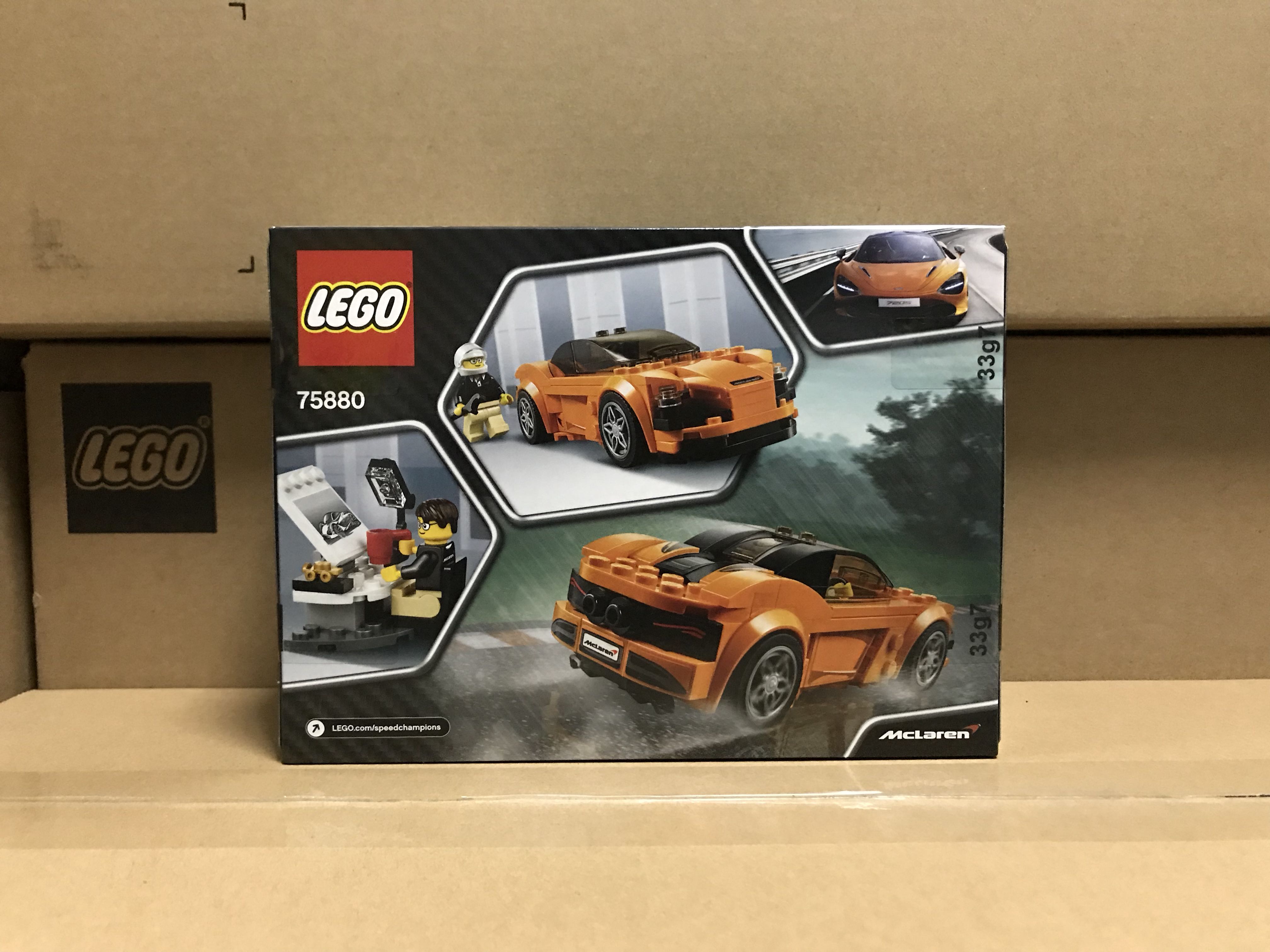 Derek Lego Speed Champions Mclaren 720s 75880 Toys Games
