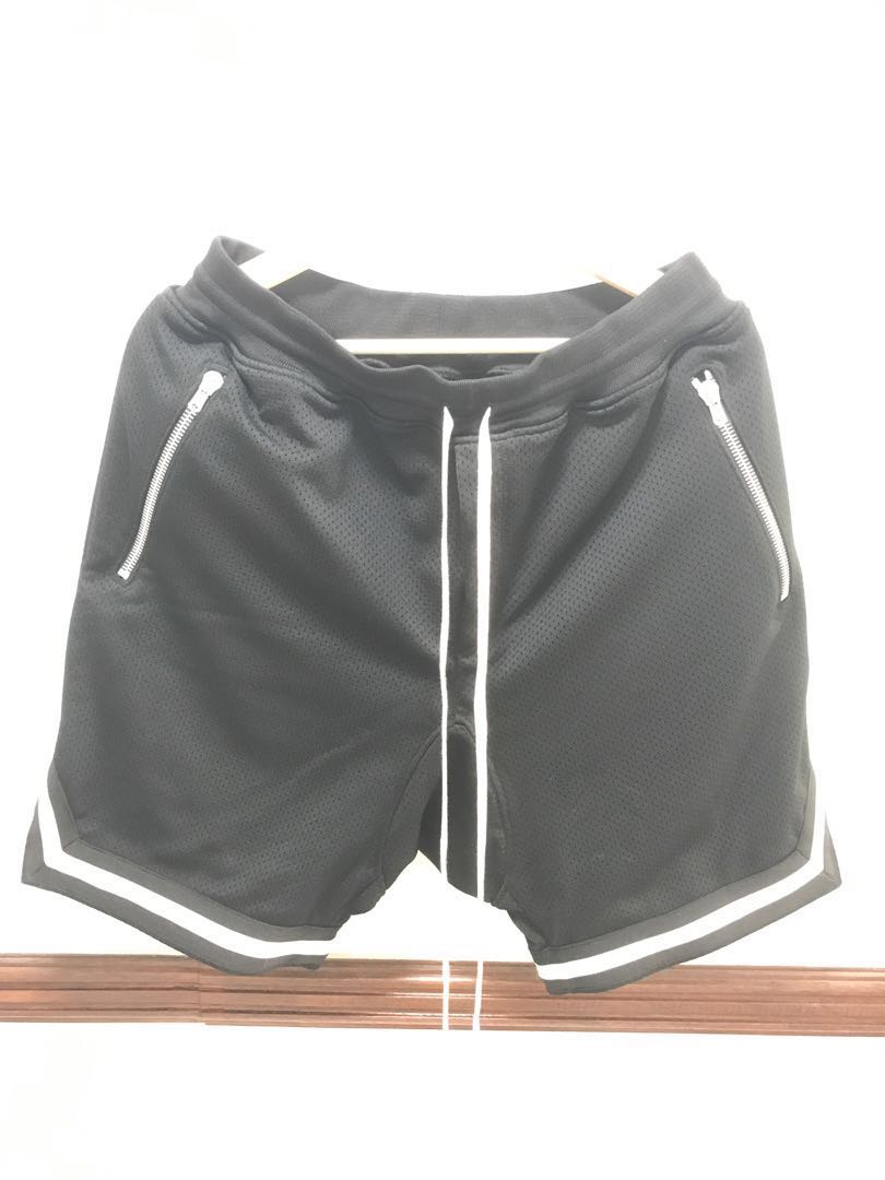 Fear Of God 5th Collection Basketball Drop Crotch Shorts Black Size S