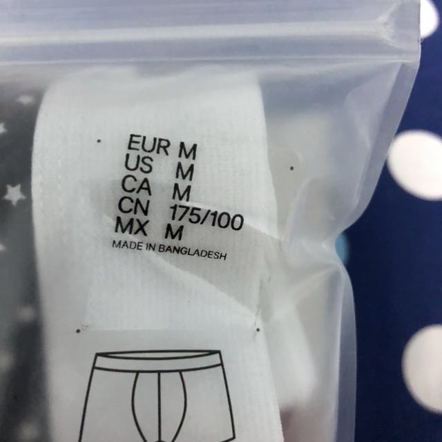H & M Underwear, Men's Fashion, Bottoms, New Underwear on Carousell