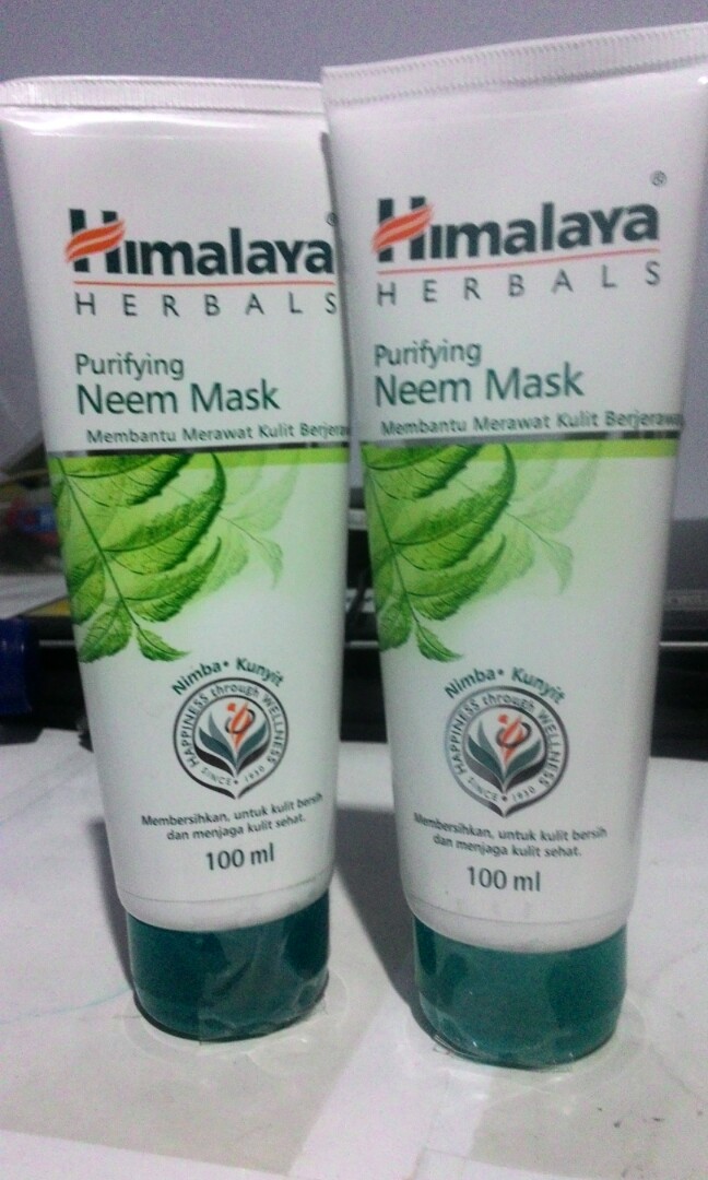Himalaya Neem Mask Kesehatan Kecantikan Kulit Sabun Tubuh Di Carousell