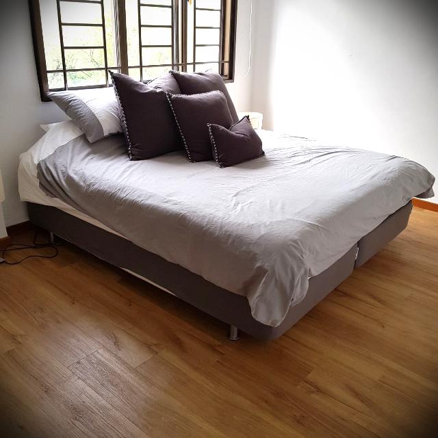 IKEA KING MATTRESS, Furniture & Home Living, Furniture, Bed Frames