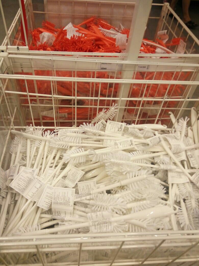 Ikea Medelvag Bottle Brush Kitchen Appliances Di Carousell