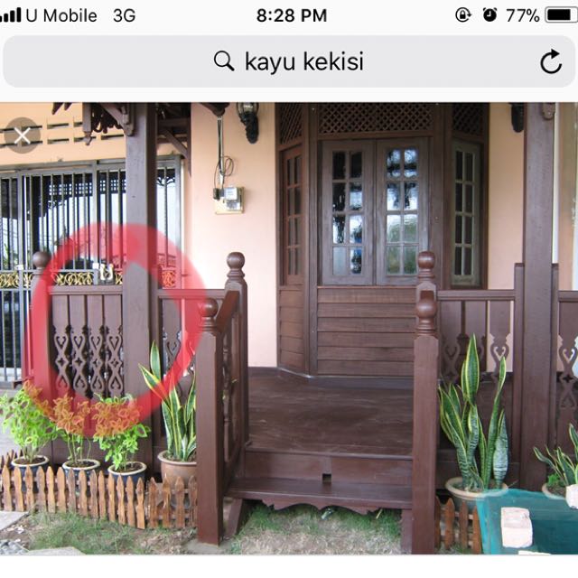 Kayu Kekisi Rumah Lama Home Furniture Home Decor On Carousell
