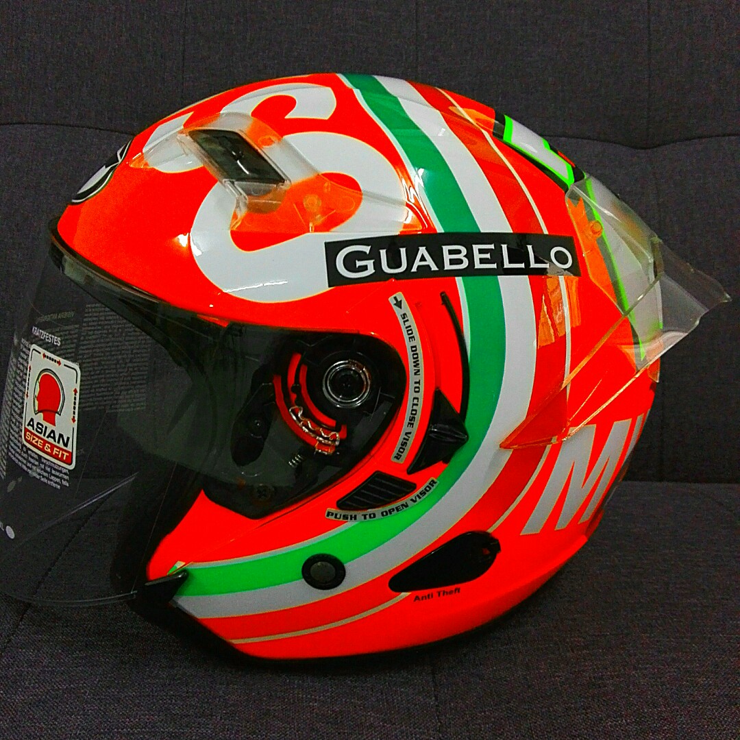 Kyt mugello ROSSO Auto Accessories on Carousell