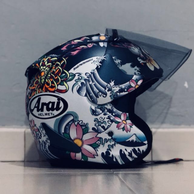 Arai oriental matte blue 2025