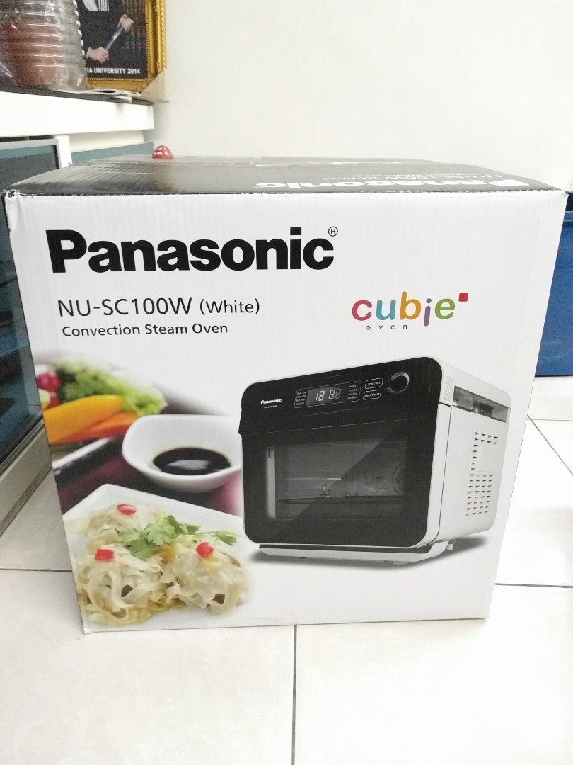 Panasonic Cubie Convection Steam Oven Nu Sc100w White Kitchen Appliances On Carousell