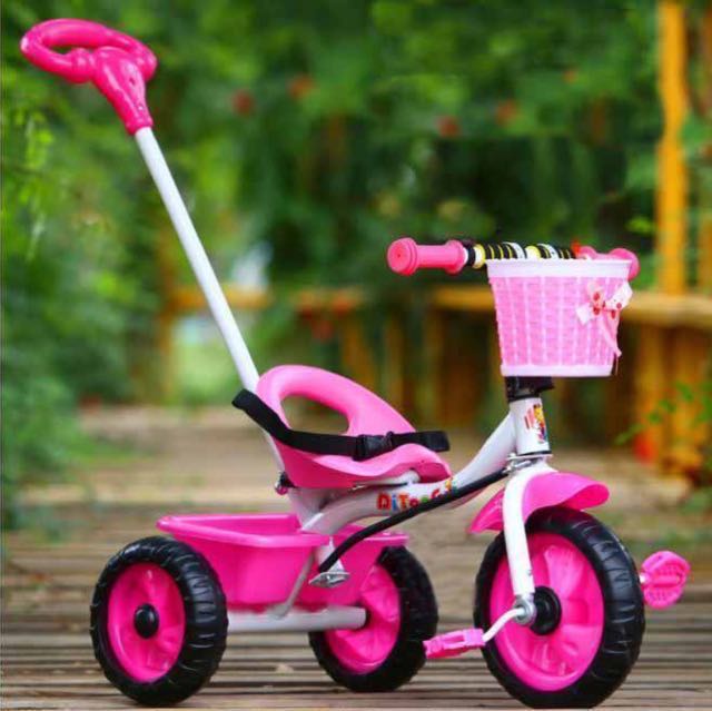 childs bike with handle