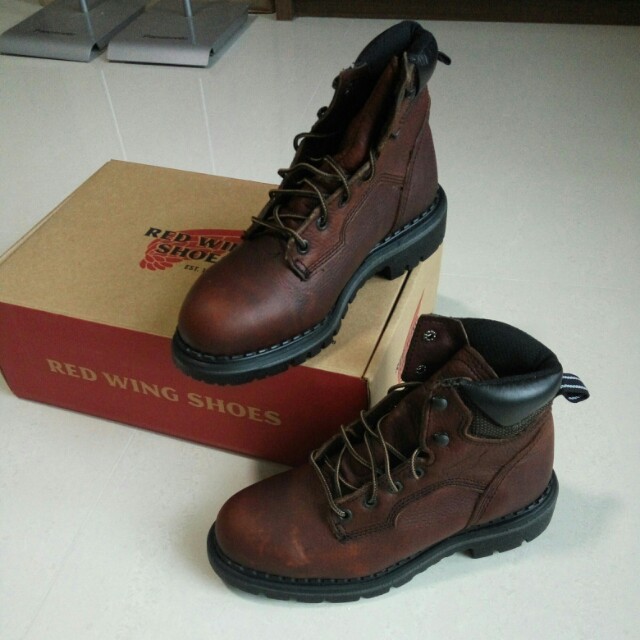 red wing shoes steel toe womens