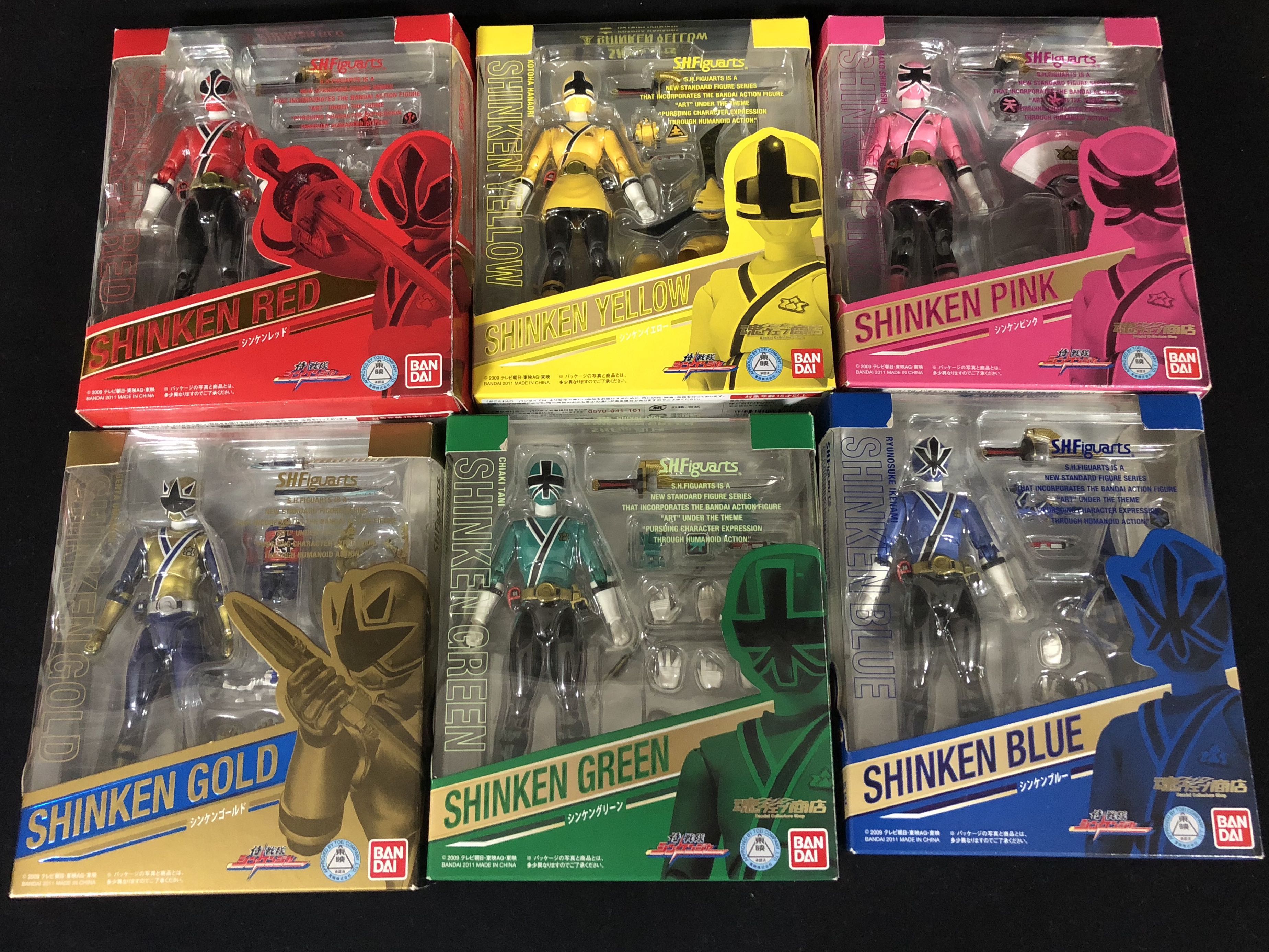Sh Figuarts Shf Samurai Sentai Shinkenger Set Of 6 Toys Games Bricks Figurines On Carousell The 2009 sentai, samurai sentai shinkenger, has had some of it's campaign's toys debut for the spring line. sh figuarts shf samurai sentai shinkenger set of 6