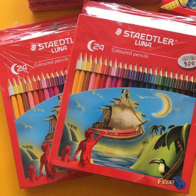 Stabilo Staedtler Luna Faber Castell Color Pencils Books