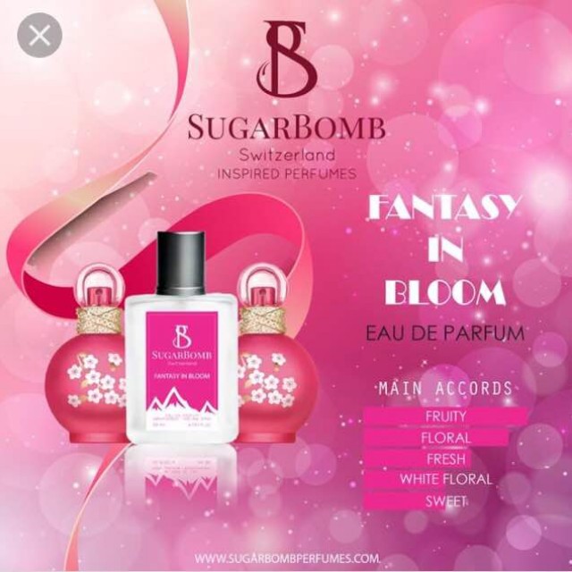 SugarBomb Perfume Beauty Personal Care Fragrance Deodorants