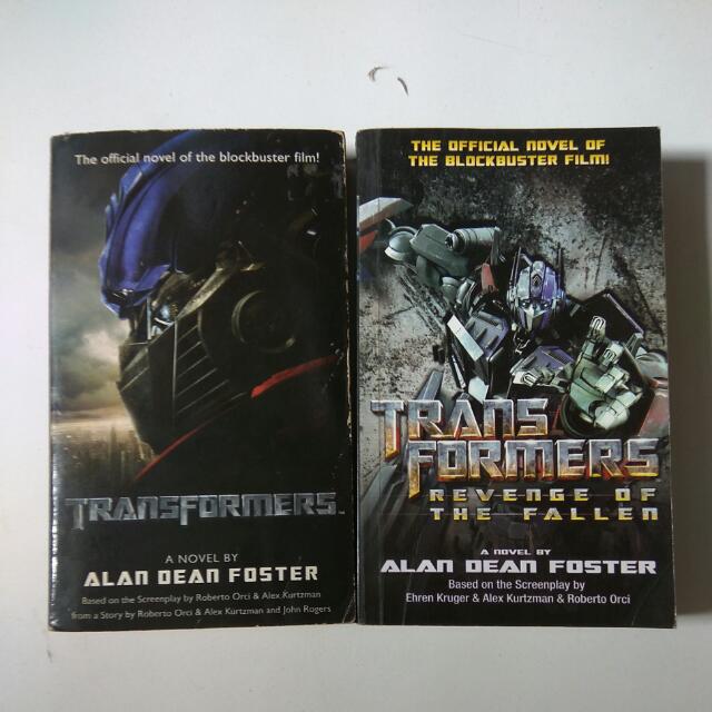 Transformers Movie Novels, Hobbies & Toys, Books & Magazines, Fiction