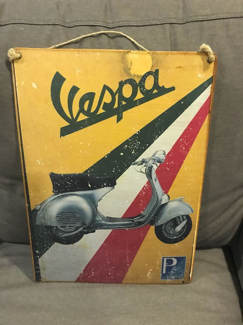 Vespa Vintage Wall Art Hobbies Toys Stationery Craft Art Prints On Carousell