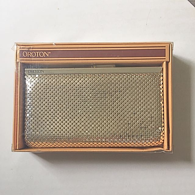 Vintage oroton deals mesh handbags