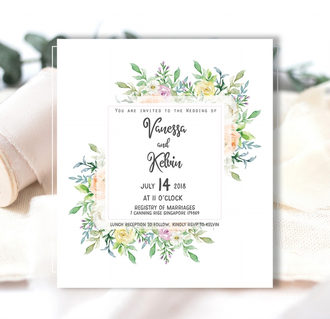 Wedding Invitation Cards Design Craft Art Prints On Carousell