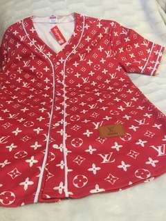 New Supreme Louisvuitton jersey