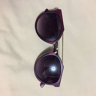 Sunglasses purple