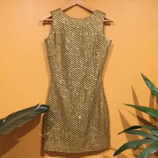 Sequins Shift Dress