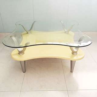Used! Glass Top Coffee Table