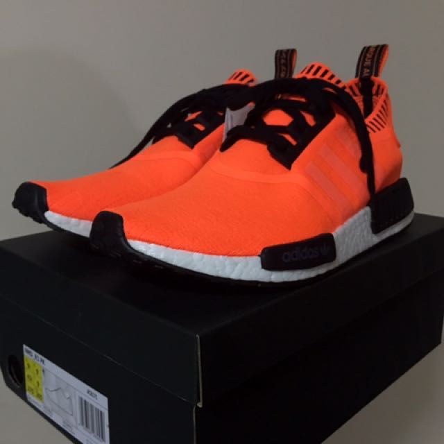 adidas nmd orange noise