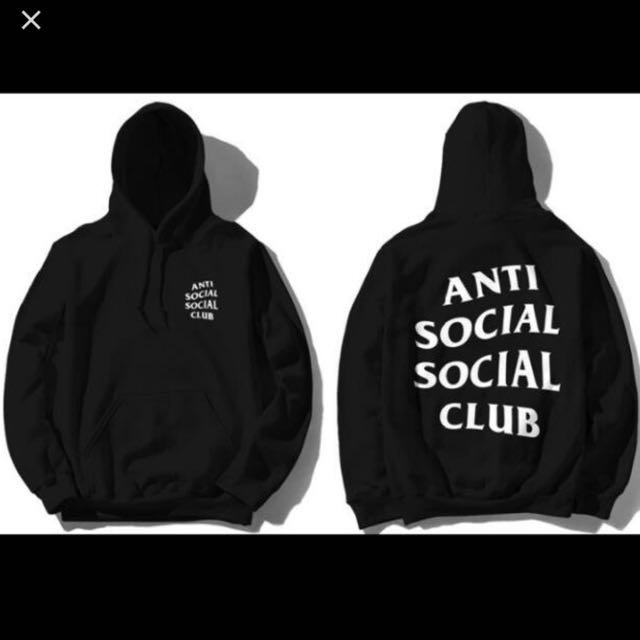 Anti social social club hoodie mind games Clearance