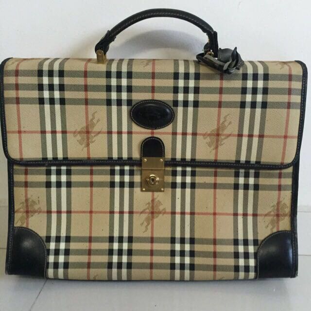 Authentic Burberry Office Bag For Man 