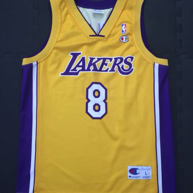 kobe bryant champion jersey