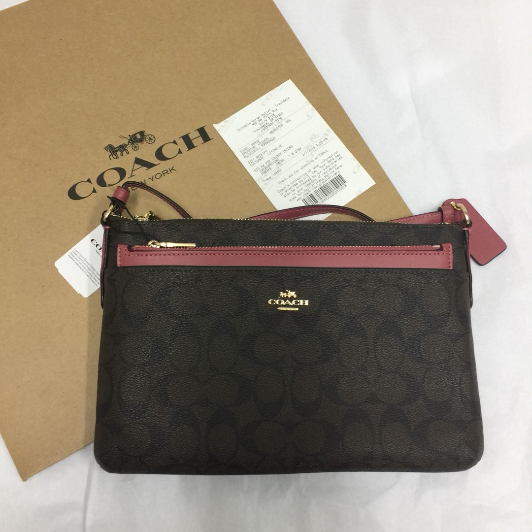 Coach crossbody with pop up pouch shop