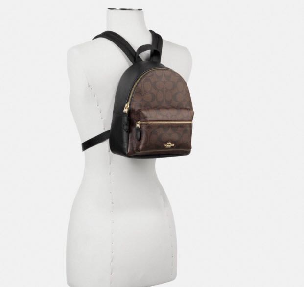 Coach charlie backpack small top