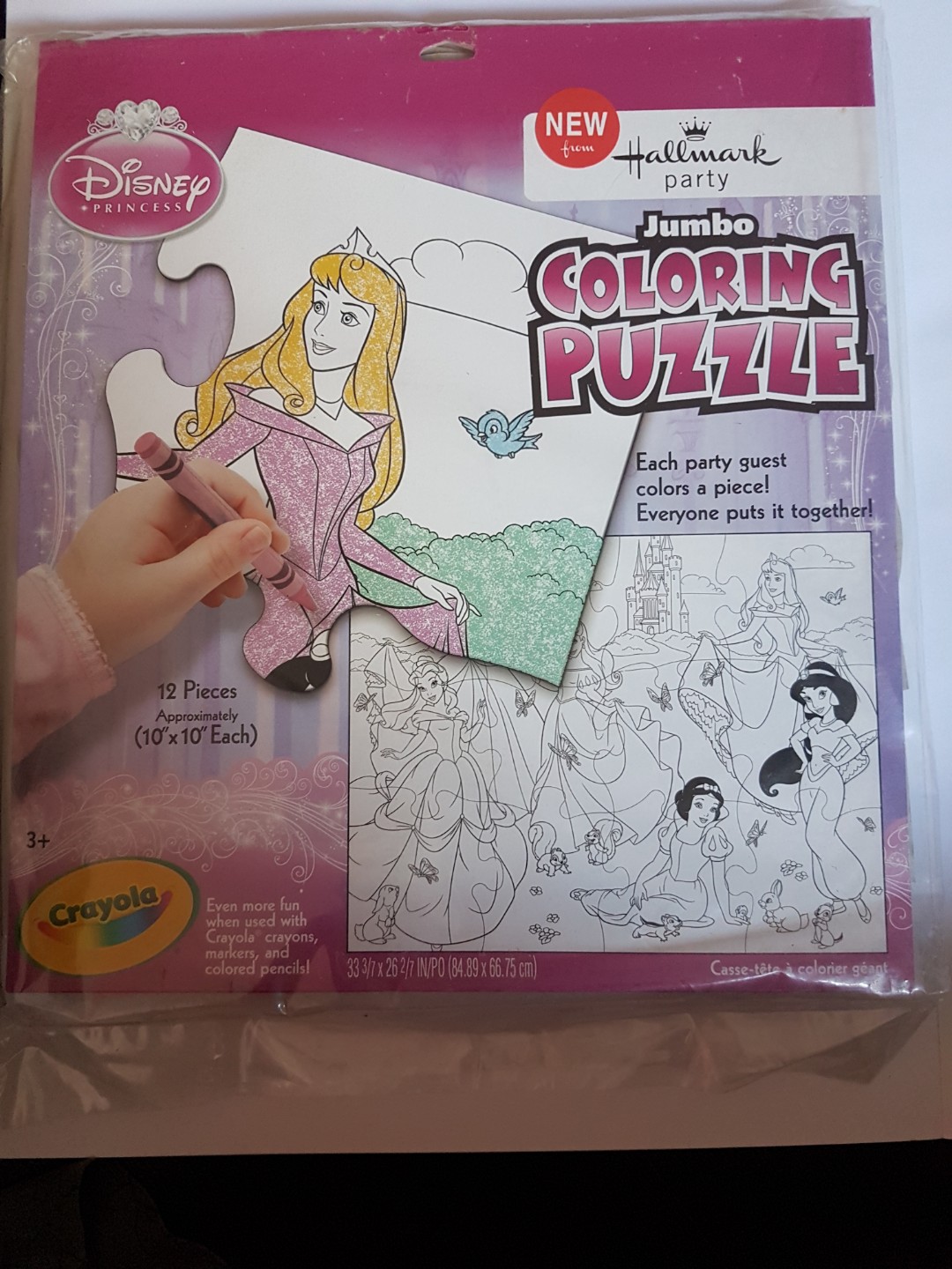 Disney Princess Jumbo Coloring Book - Coloring Page