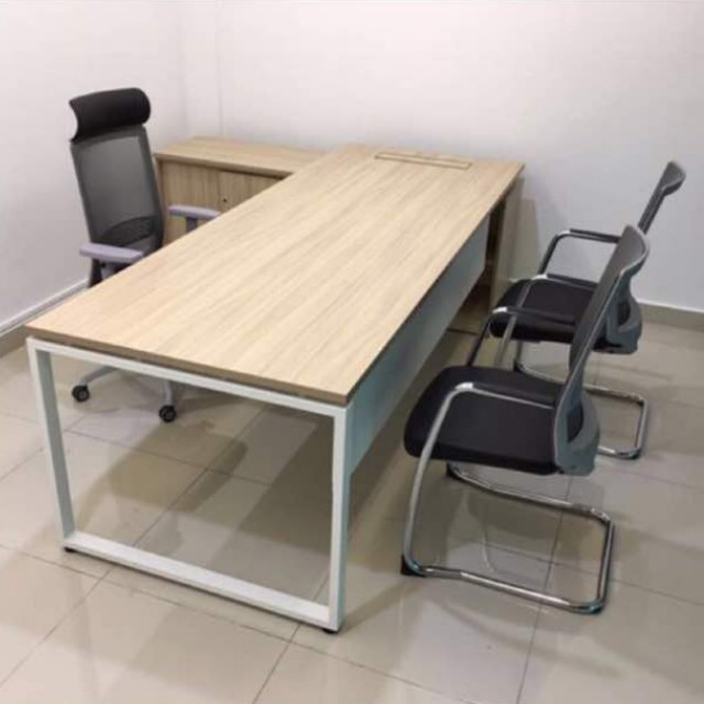 Executive Table Set, Furniture & Home Living, Furniture, Tables & Sets on Carousell