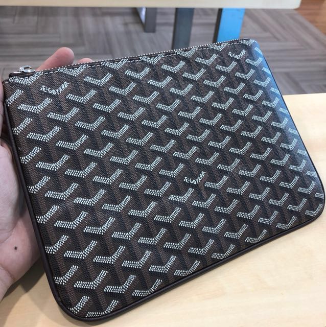 Goyard Portfolio File case Brown Color Small HK AAA