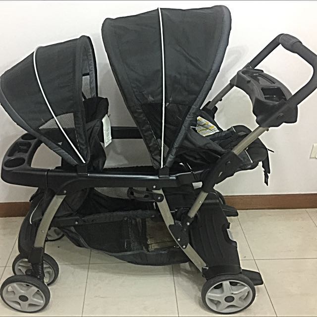 graco ready2grow lx stroller