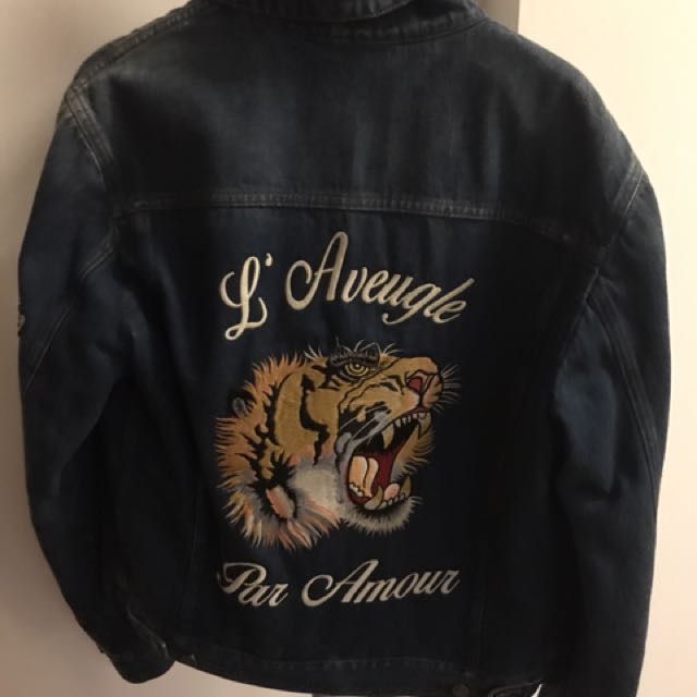 Gucci Tiger jacket, Men's Fashion, Tops & Sets, Hoodies on Carousell