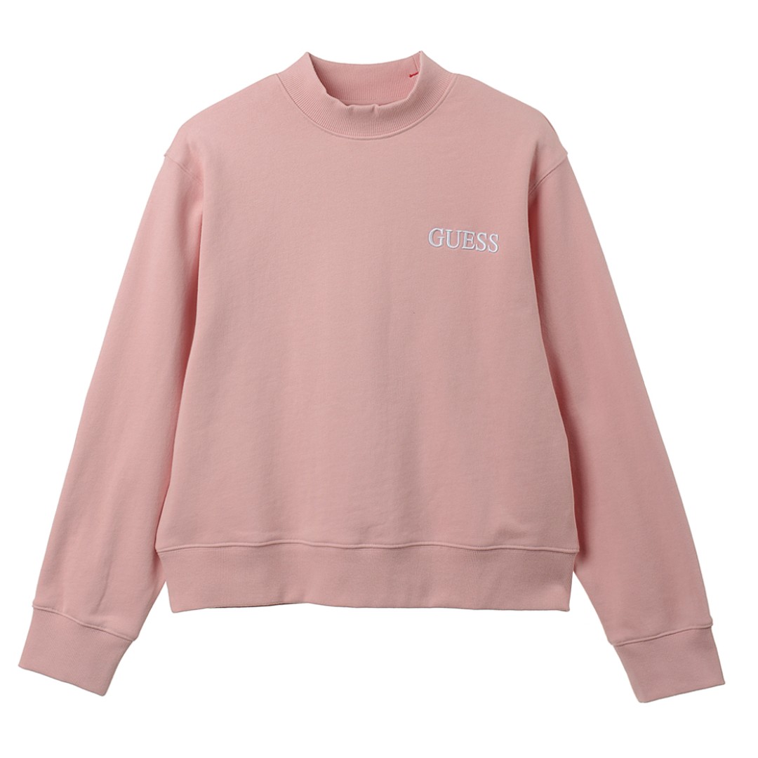 guess pink jumper