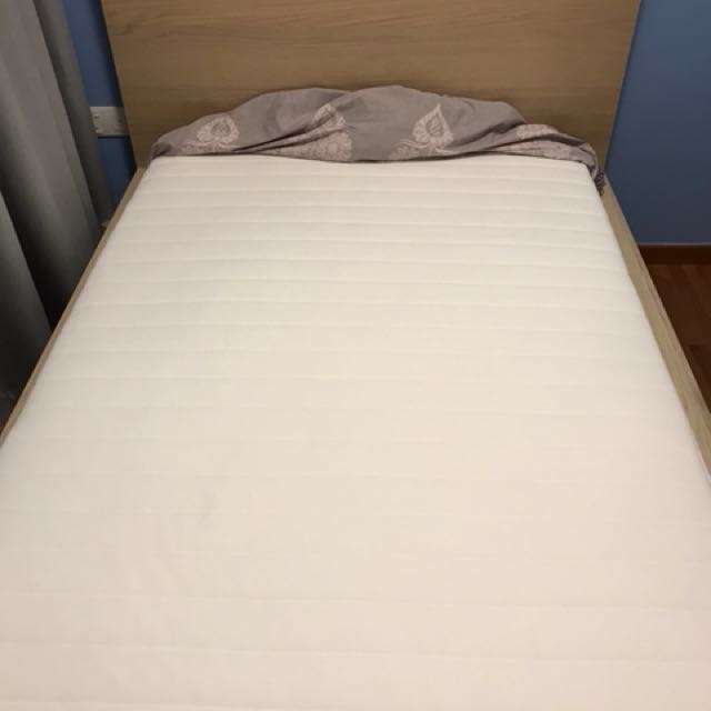 Ikea HAFSLO Spring Mattress, Furniture & Home Living, Furniture, Bed ...
